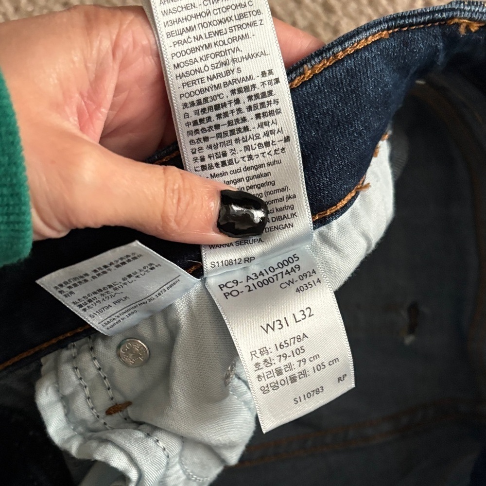 Levi’s Women's Blue Flared Jeans size 31 - Picture 2 of 7
